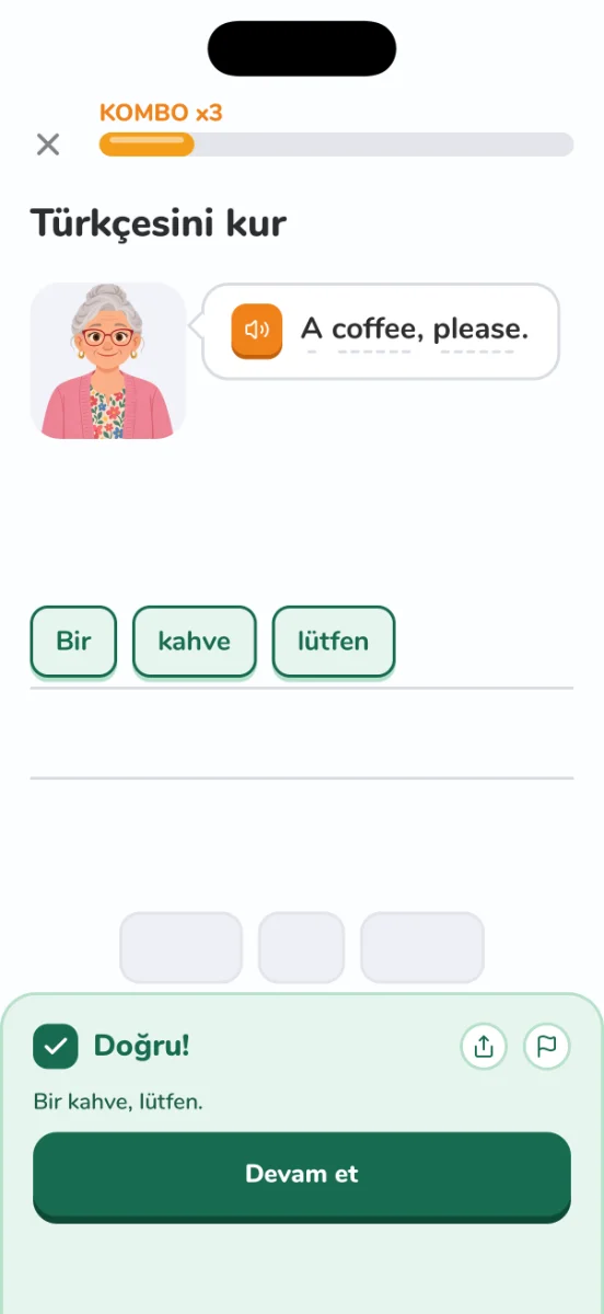 Lele ana sayfa ekranı