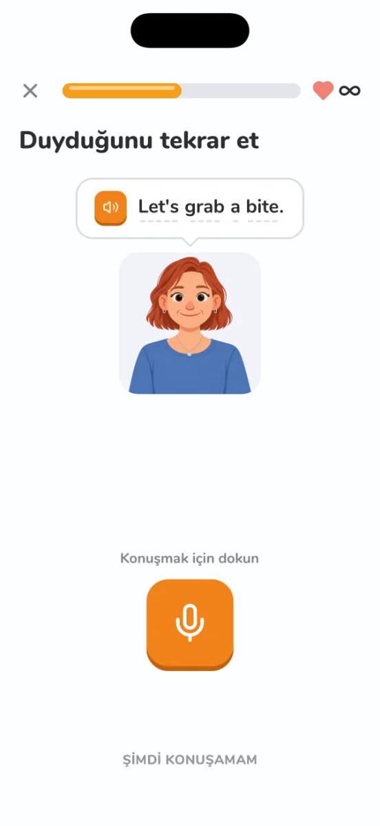 Telaffuz ekranı